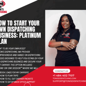 How To Start Your Own Dispatching Business- Platinum Plan